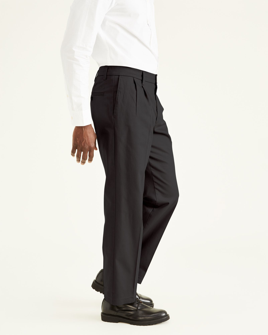 (image for) High-End Signature Khakis, Pleated, Classic Fit